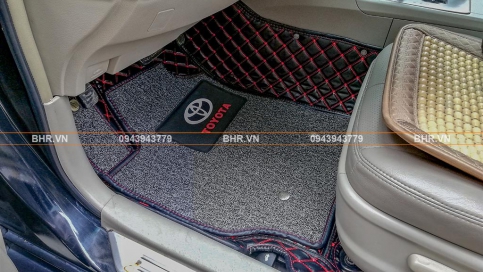Thảm lót sàn ô tô 5D 6D Toyota Camry giá gốc tận xưởng, bảo hành trọn đời